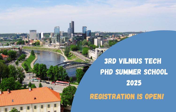 3rd VILNIUS TECH PhD Summer School