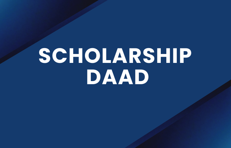 graphic depicting the inscription ‘DAAD Scholarship’